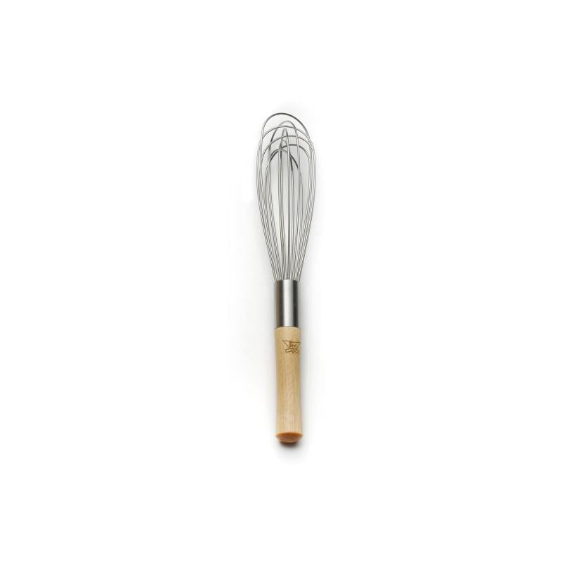 8" Mini Whisk with Wooden Handle