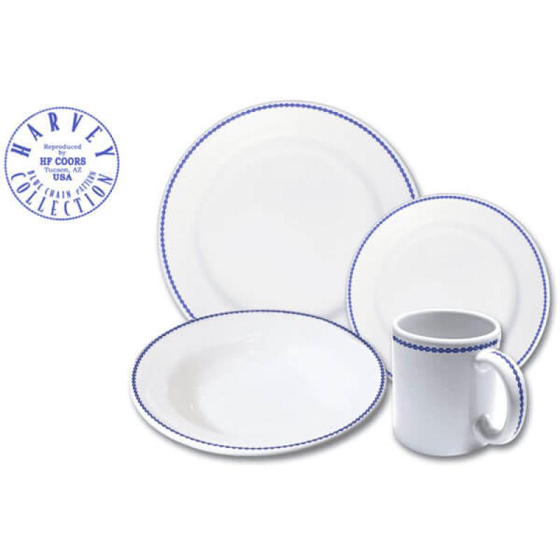 16 Piece Set Blue Chain