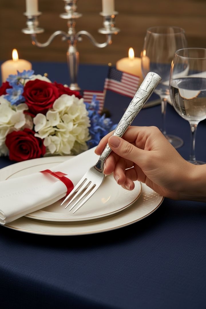 Celebrate American Liberty 1776 Salad Fork