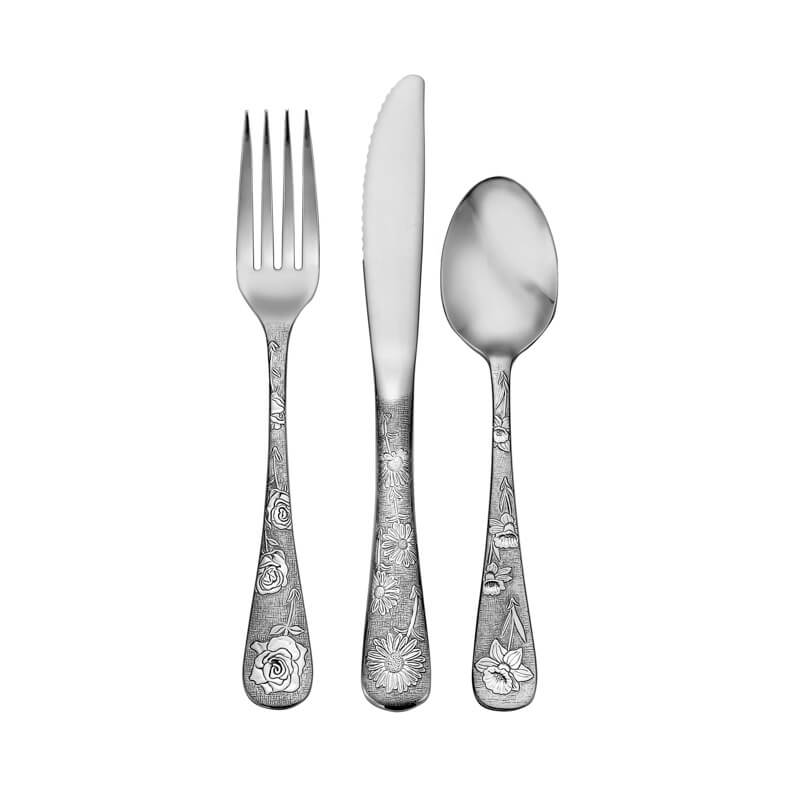 American Garden - 24 Piece Basic Service For 8 (8-3Pc Place Settings)