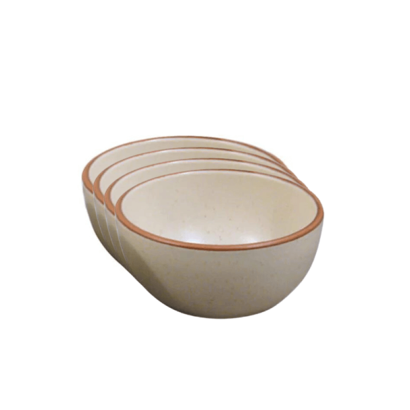 American Sandstone Dessert Plate Set of 4