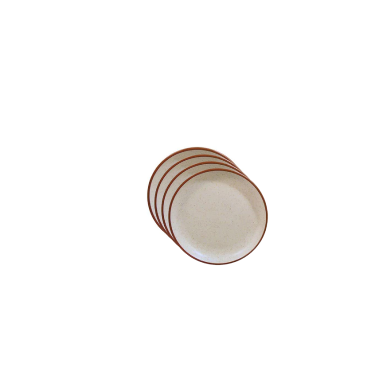American Sandstone Dessert Plate Set of 4