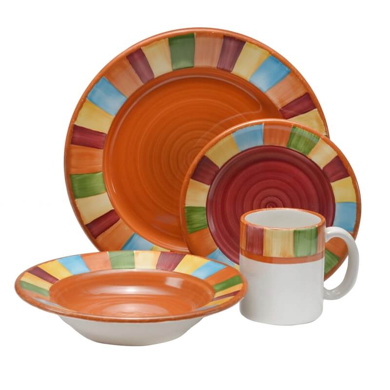 16 Piece Set American Serape