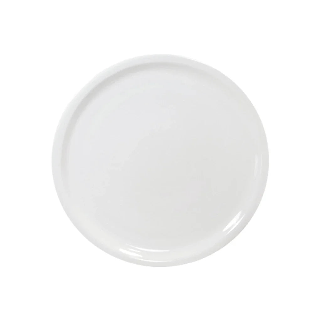Round Serving Platter in American White