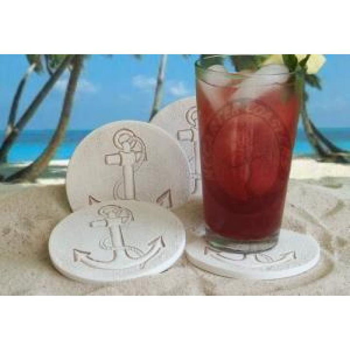 Anchor Drink Coasters Set of 4