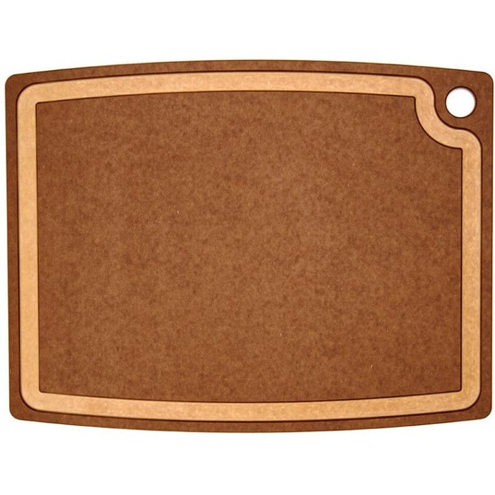 Gourmet Series 27" × 17.5" Cutting Board Nutmeg/Natural