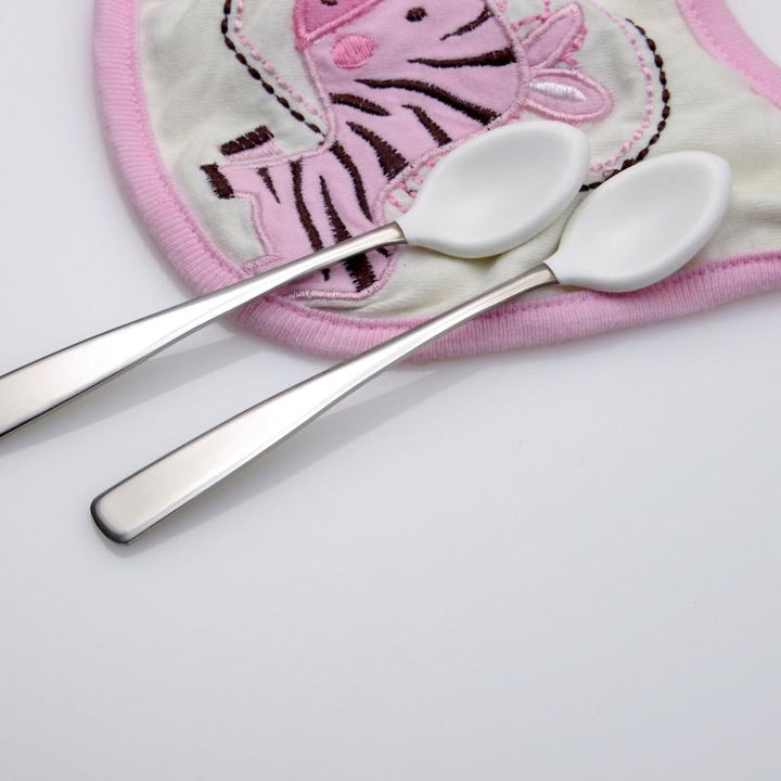 Baby Liberty Coated Feeder Spoon Two Pack
