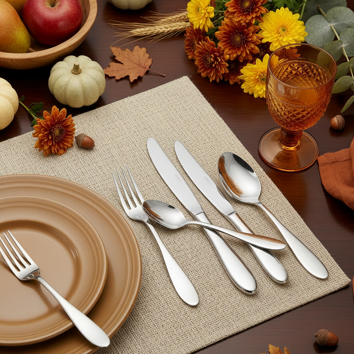 Betsy Ross - 125 Piece Super Set (Hollow Handle Dinner Knife)