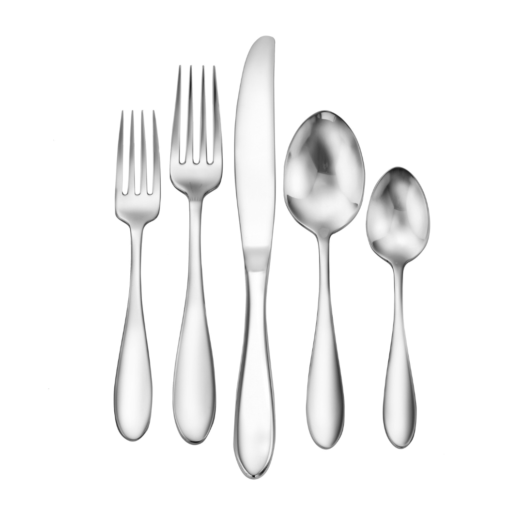Betsy Ross - 125 Piece Super Set - With Solid Handle Knife