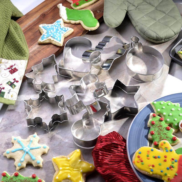 Christmas Cookie Cutters Set of 8