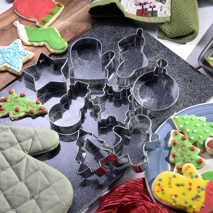 Christmas Cookie Cutters Set of 8