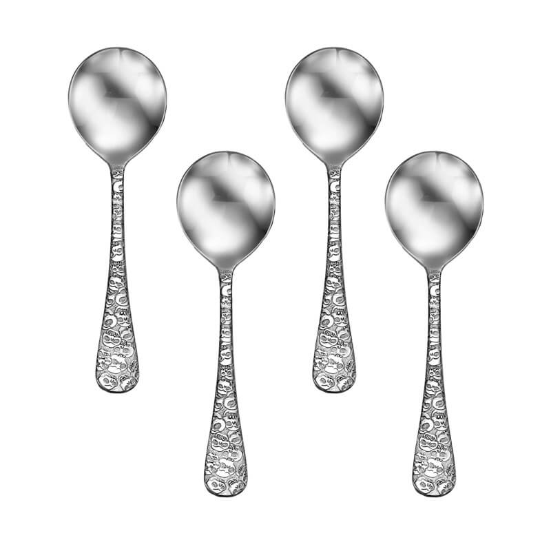 Calavera Soup Spoons Set of 4