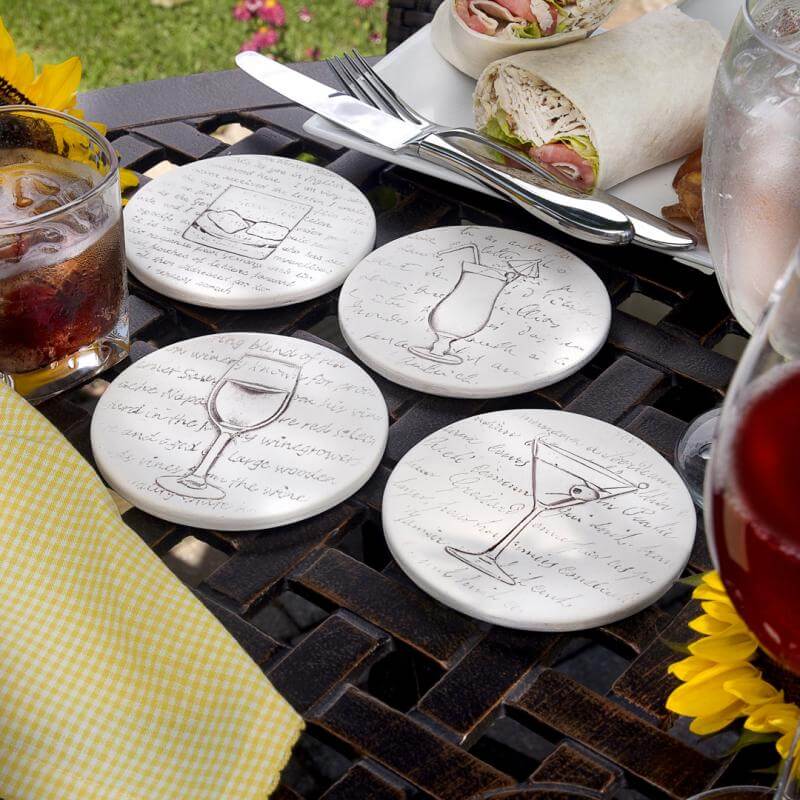 Cocktail Coasters Set of 4
