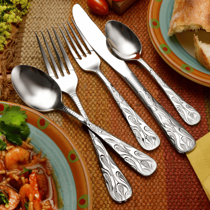 Flame - 65 Piece Set Service for 12 (Includes 5 Piece Service Set)