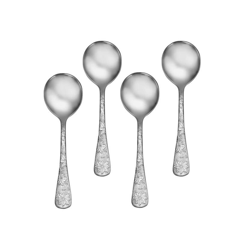 American Garden - Soup Spoons Set of 4