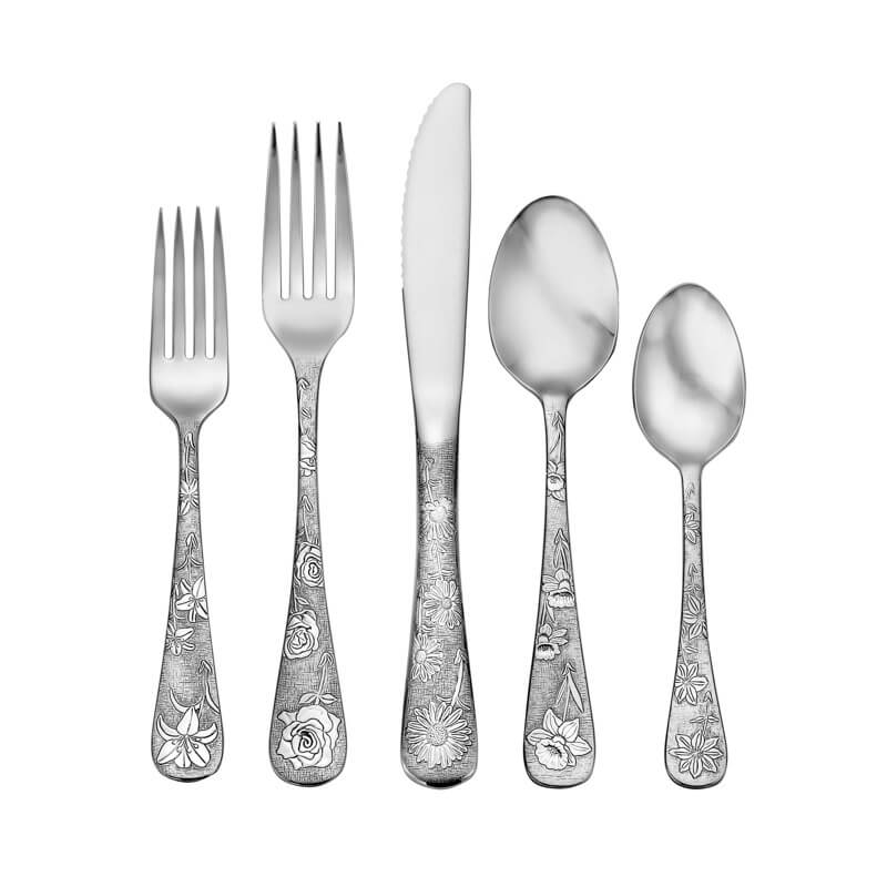 American Garden - 65 Piece Set Service for 12 (Includes 5 Piece Service Set)