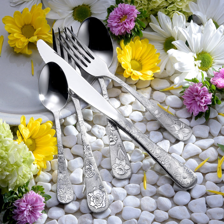 American Garden - 65 Piece Set Service for 12 (Includes 5 Piece Service Set)