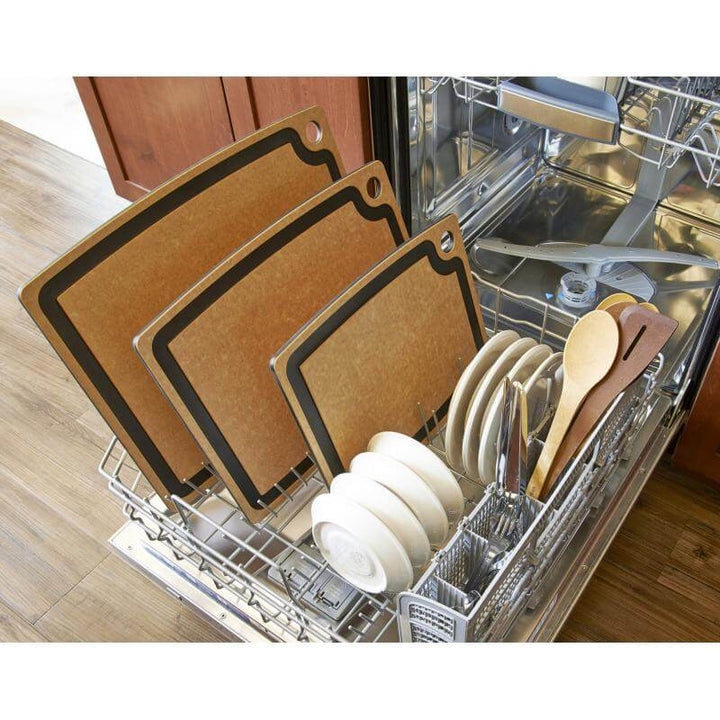 Gourmet Series 19.5" X 15"" Cutting Board Nutmeg/Natural