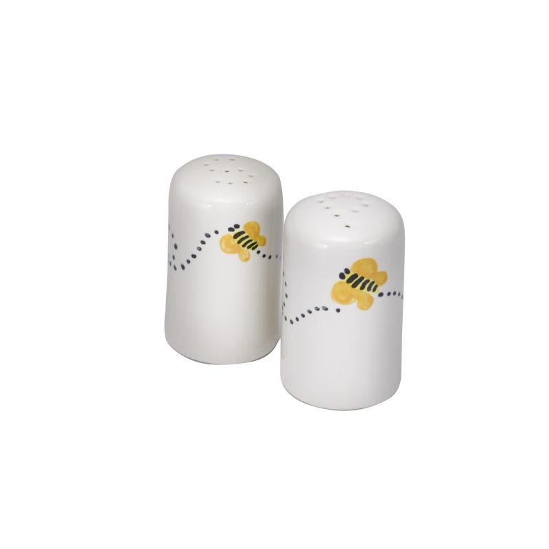 Salt &amp; Pepper Shaker Set in Honey Bee