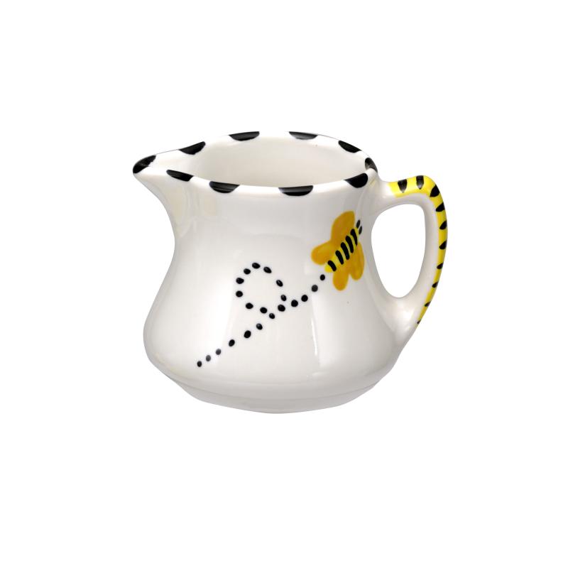 Creamer in Honey Bee