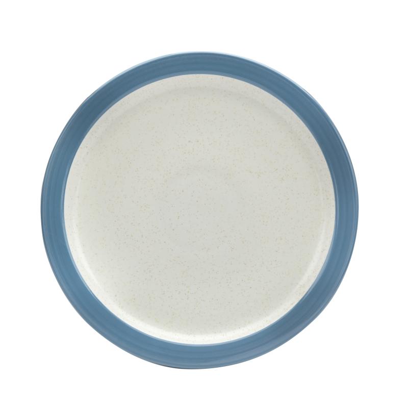Round Serving Platter in Sand &amp; Sky