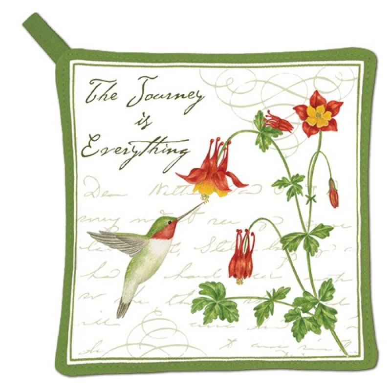 Hummingbird Potholder