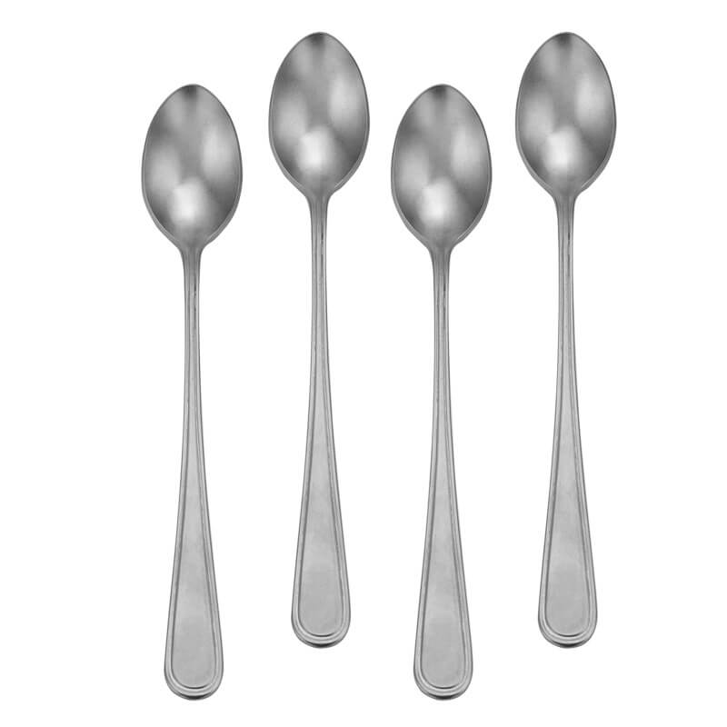 Industrial Rim - Iced Tea Spoon Set Of 4