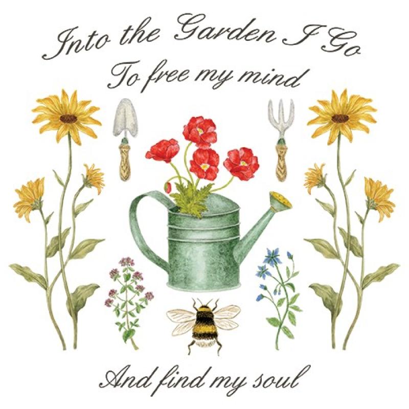 Into the Garden Kitchen Towel