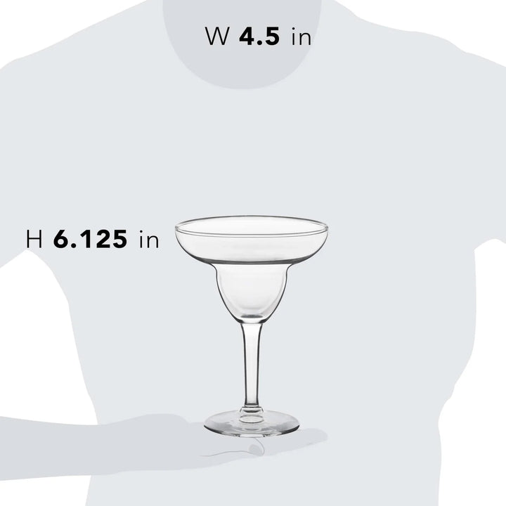 Margarita Party Glasses, 9-ounce, Set of 12