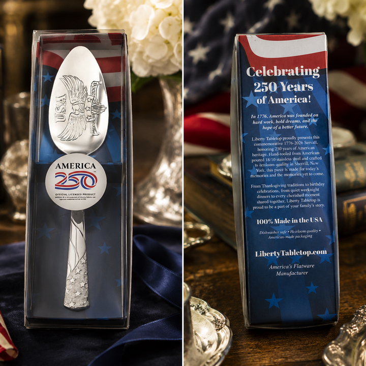Commemorative America 250 Servall Officially Licensed Product  - Mirror Finish with Giftable Box