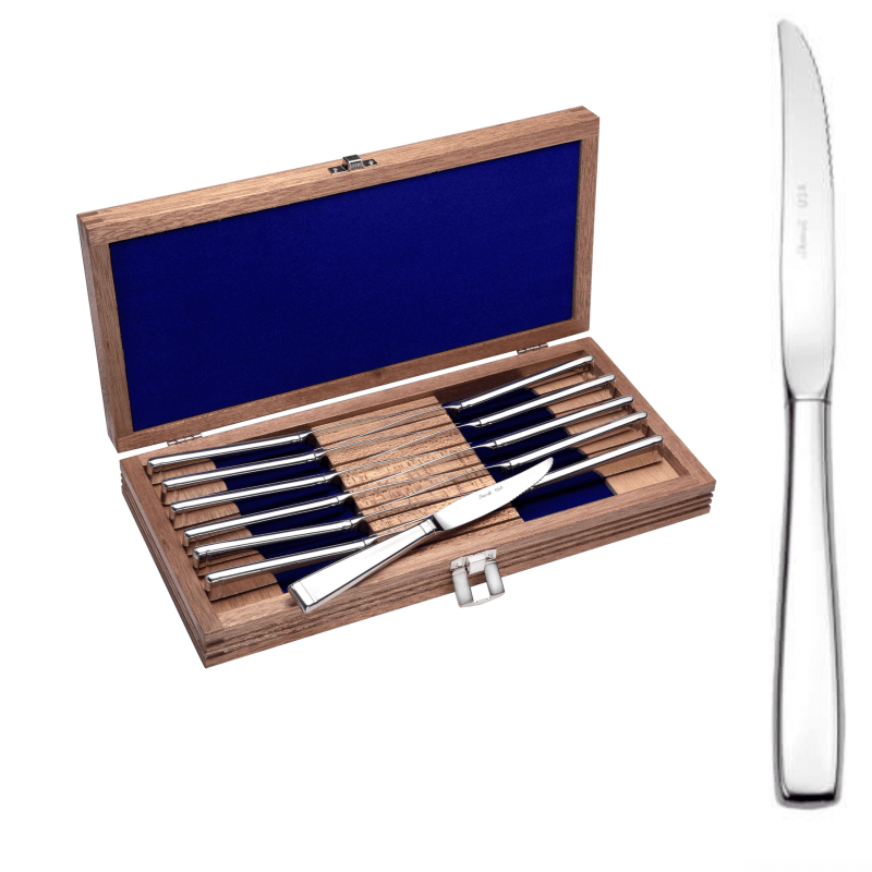 Modern America - Steak Knife Set Of 12 With Chest
