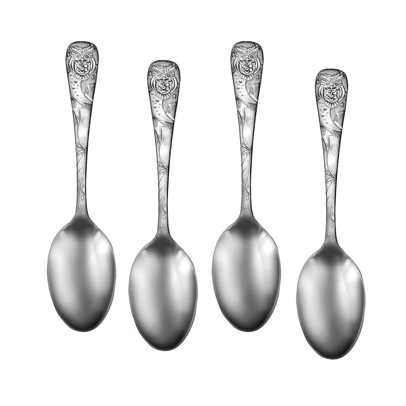 Owl - Teaspoon Set of 4