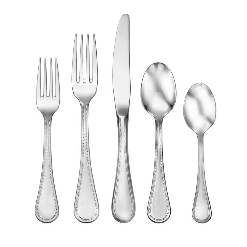 Satin Pearl - 65 Piece Set (Includes 5 Piece Service Set)