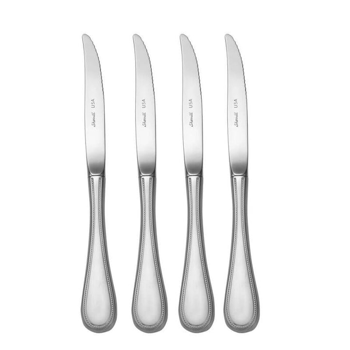 Satin Pearl - Steak Knife Set Of 6 With Chest