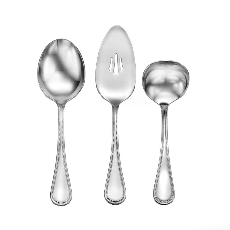 Satin Pearl - 3 Piece Hostess Set