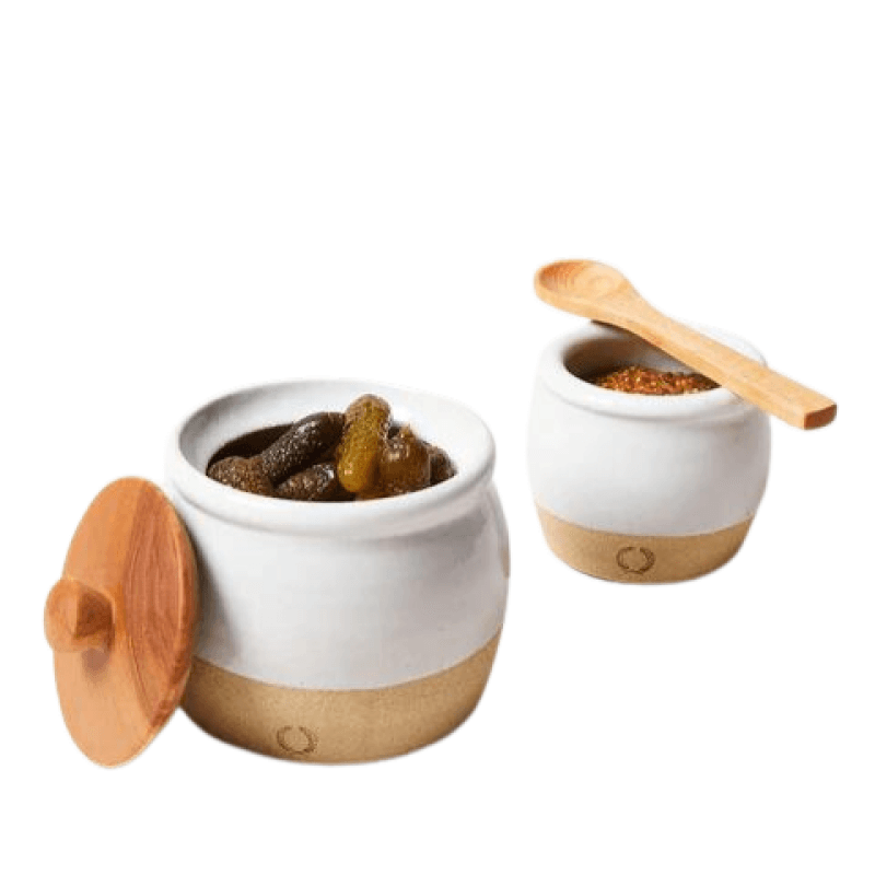 Pickle Pot with Spoon