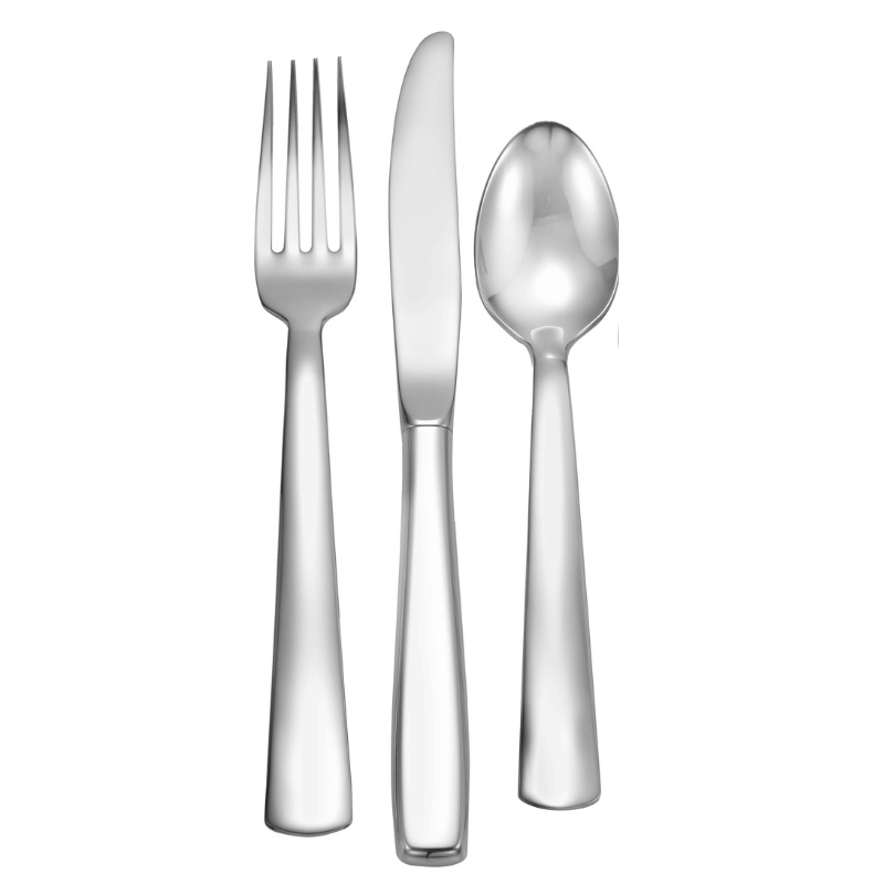 Satin America - 24 Piece Basic Set with Hollow Handle Knife