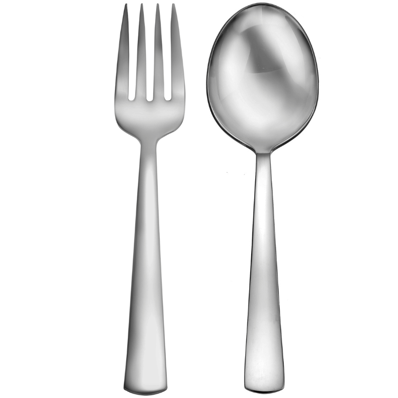 Satin America - 2 Piece Serving Set