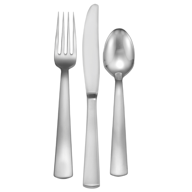 Satin America - 12 Piece Basic Set with Solid Knife