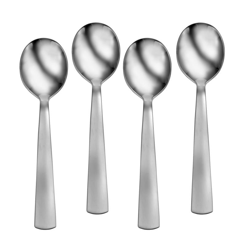 Satin America - NEW SIZE 2022 Soup Spoons Set of 4