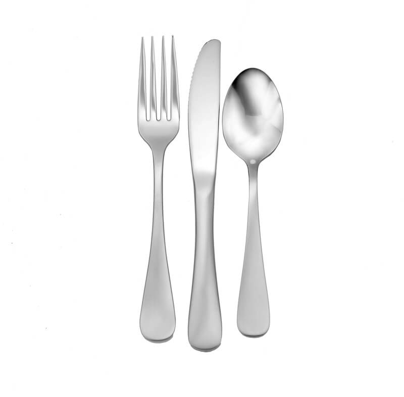 Satin Annapolis - 12 Piece Basic Service For 4 (4- 3Pc Place Settings)