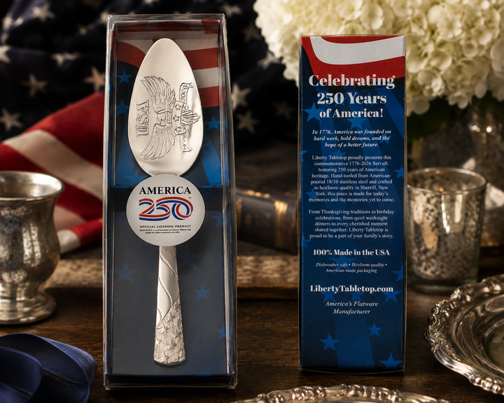 Commemorative America 250 Servall Officially Licensed Product - Satin Finish with Giftable Box