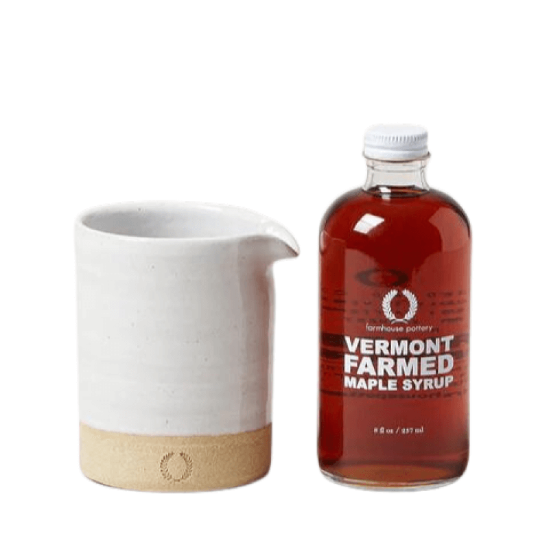 Small Silo Pitcher &amp; 8oz Syrup