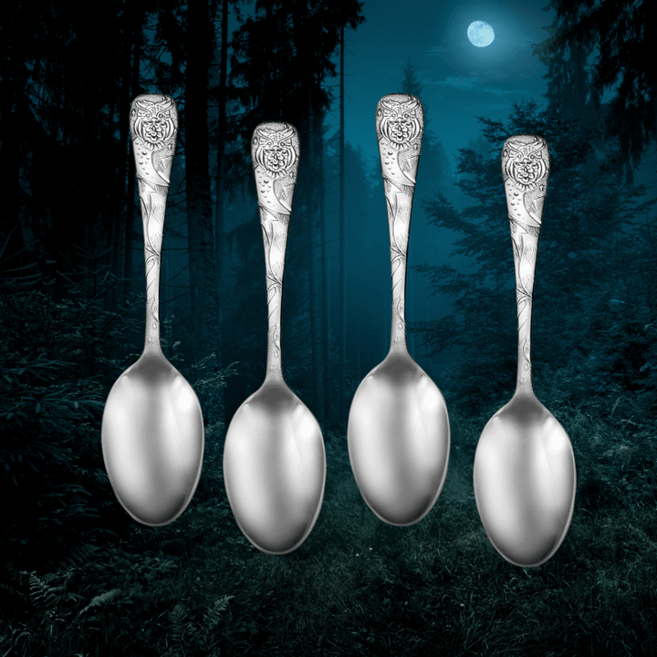 Owl - Teaspoon Set of 4