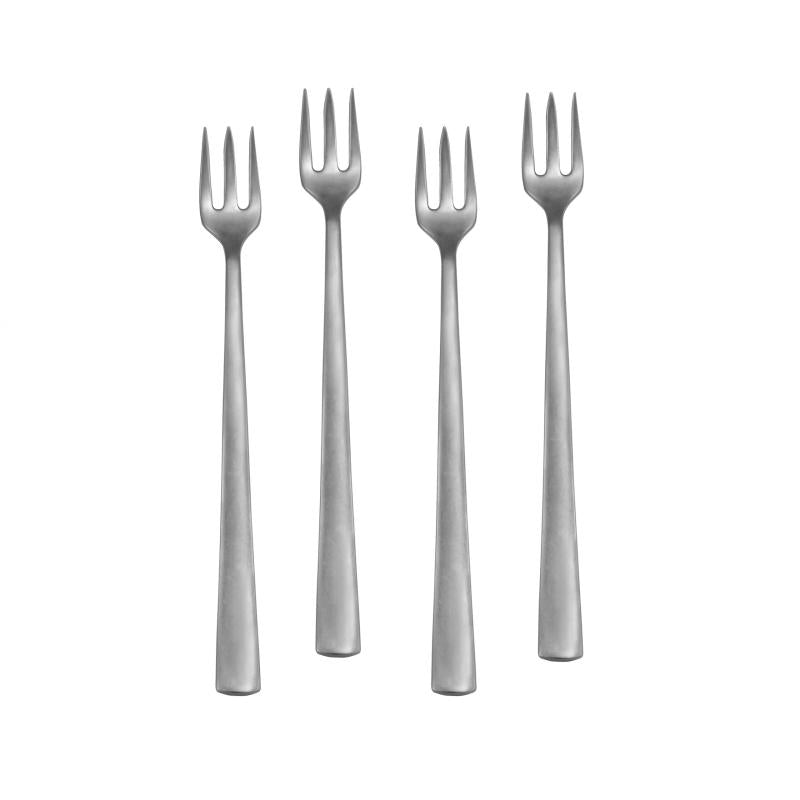 Satin America - Oyster (Seafood) Fork Set Of 4