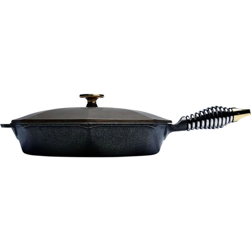 Finex 12" Cast Iron Skillet With Lid