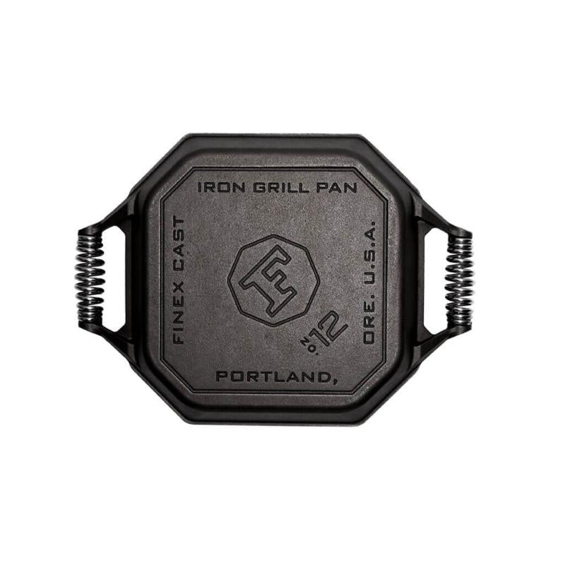 Finex 12" Cast Iron Grill Pan