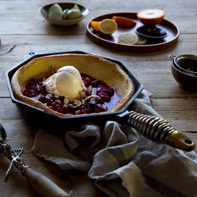 Finex 12" Cast Iron Skillet With Lid