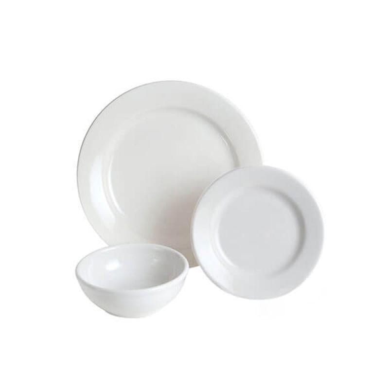 12 Piece Set in American White