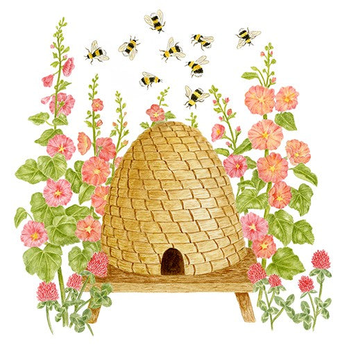 Bee Hive Flour Sack Towel